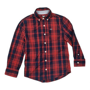 Crown & Ivy Kids Plaid Button Down Shirt Boys Size 10